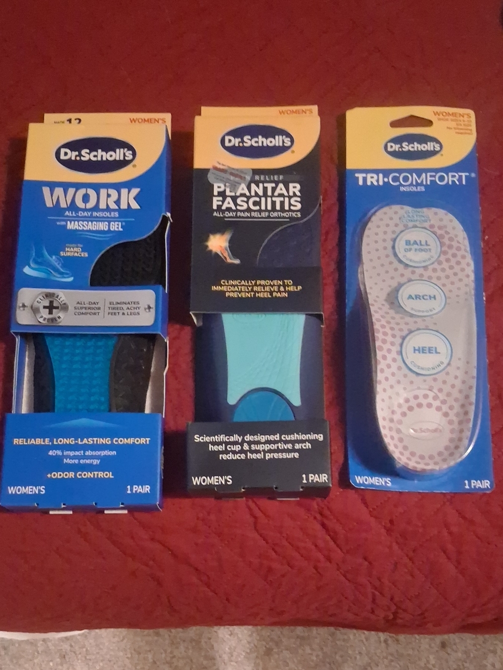 Dr. Scholls Women's Insole Bundle